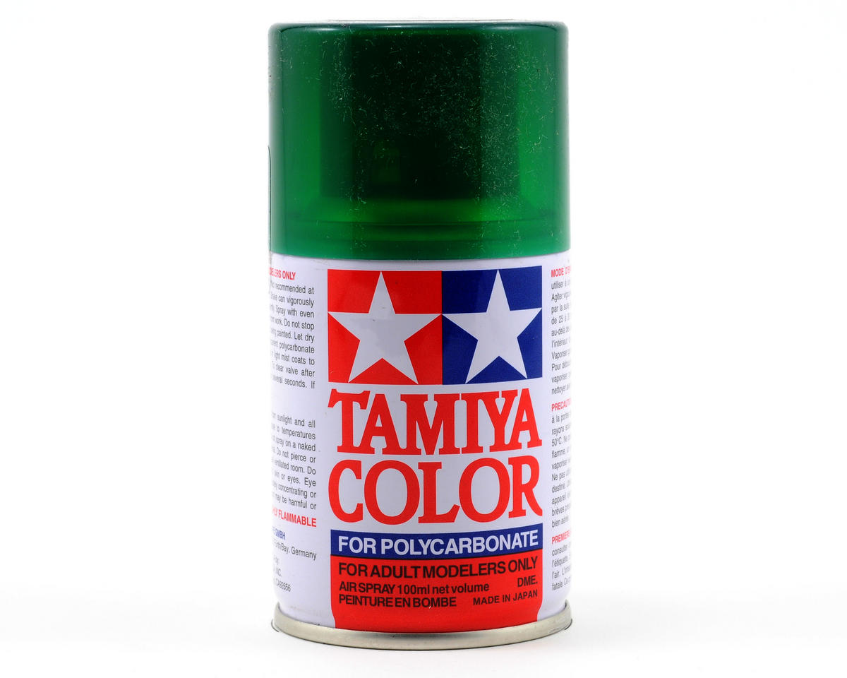 TAM86044 PS-44 Translucent Green Lexan Spray Paint (100ml) – New Sun Racing