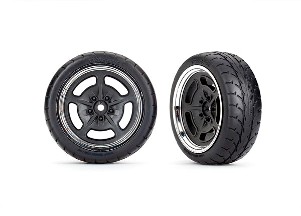 9372 Tires with chrome Wheels