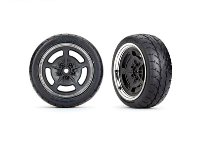 9372 Tires with chrome Wheels