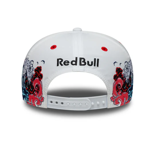 60669449 Red Bull Racing F1 New Era 9Seventy Special Edition Japan GP Team Hat - White