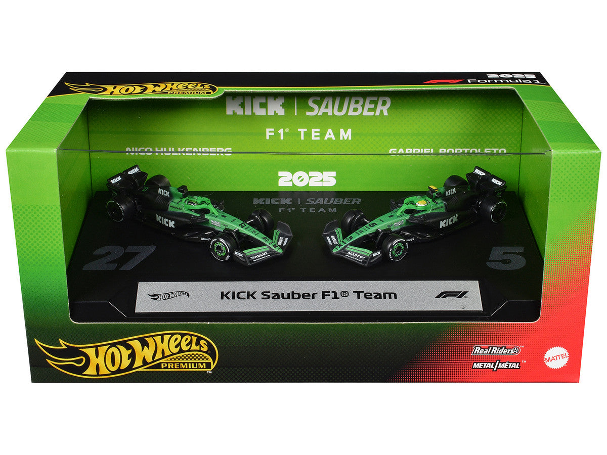 HWJMM92 HotWheels Premium KICK Sauber F1 Team 2025