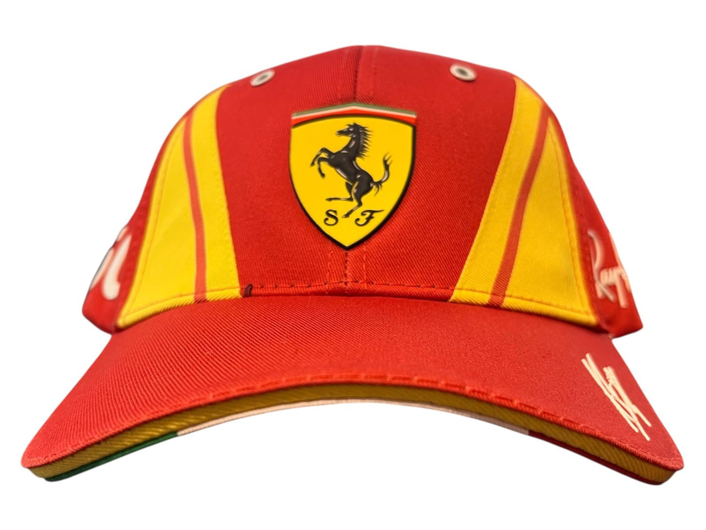 U2702 Scuderia Ferrari Hypercar Le Mans 2024 499P "50" Limited Edition Fuoco Team Hat - Red