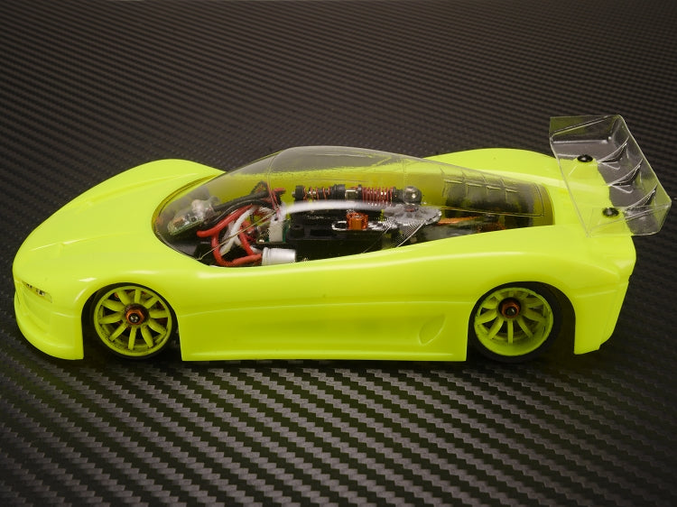 600500Y PN Racing Mini-Z Concept C9 ABS Car Body Kit Yellow