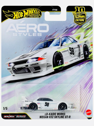 HWJKF05 HotWheels LB-Kaido Works Nissan R32 Skyline GT-R