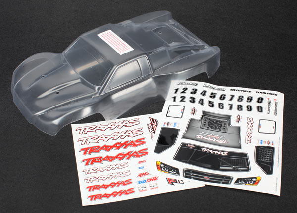 7012R 1/16 Slash Clear Body