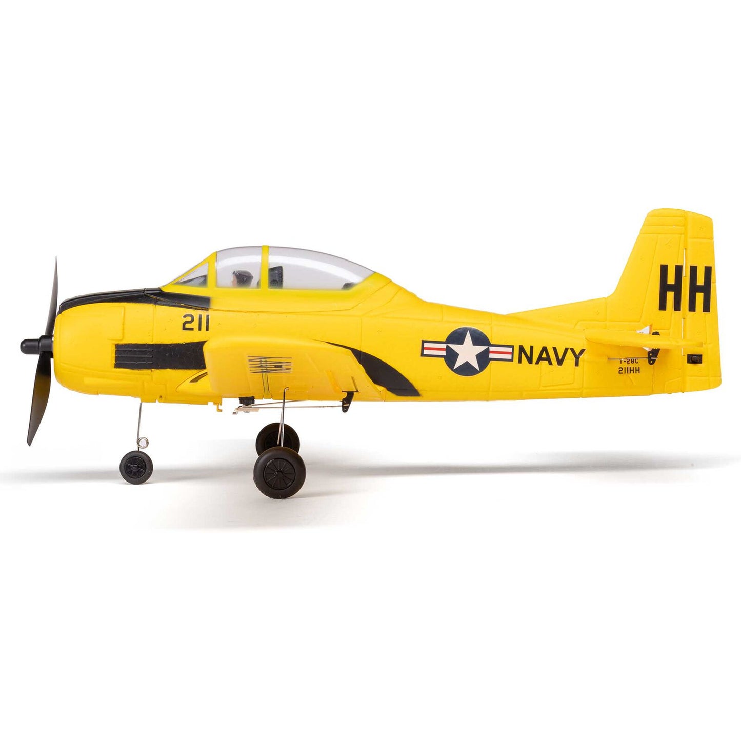 HBZ-1228 T-28 Trojan 450mm RTF with SAFE (2 Flight Batteries Included)
