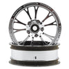 JCO3399C Tactic Street Eliminator 2.2" Front Drag Racing Wheels (2) (Chrome) w/12mm