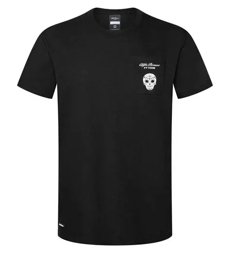 U600311443 Alfa Romeo Racing F1 Men's Limited Edition Mexico GP Skull T-Shirt -