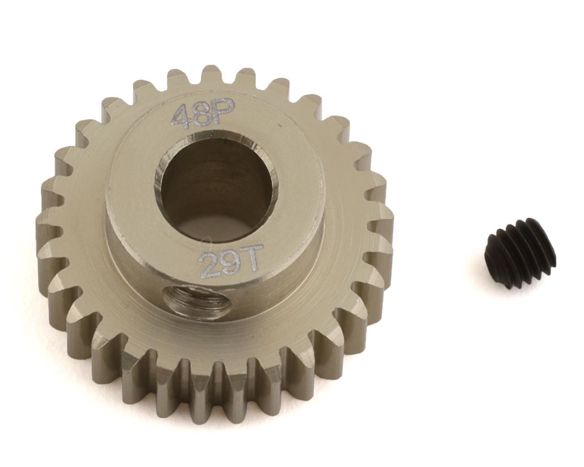 PTK8649 48P Lightweight Hard Anodized Aluminum Pinion Gear (5.0mm Bore) (29T)