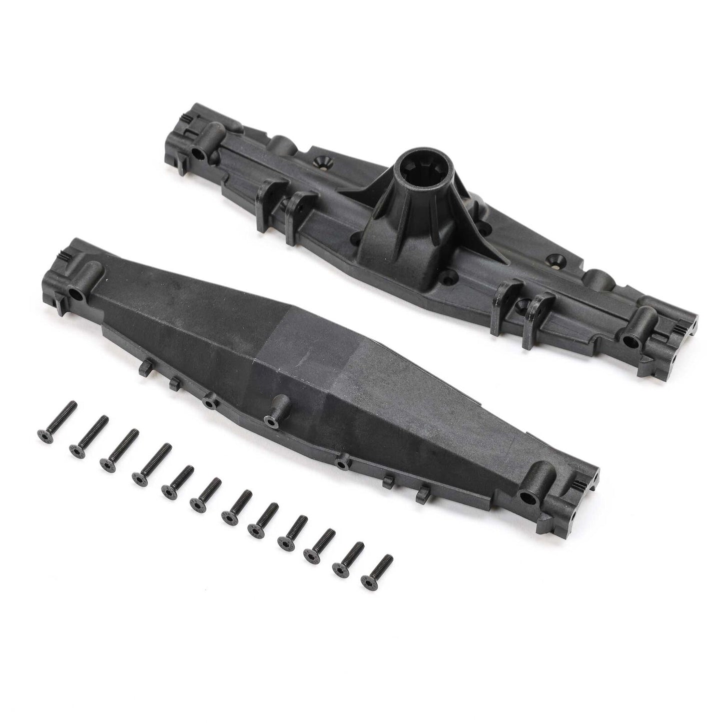 LOS-1805 Axle Housing Set, 1 Piece Rear Half: LMT 2.0