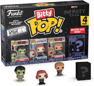 FU71504 Bitty Pop Hulk 4 Pack