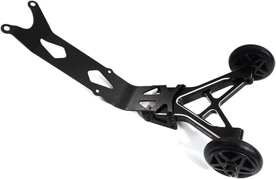 INTC28695BLACK Billet Machined Wheelie Bar 1/10 4WD
