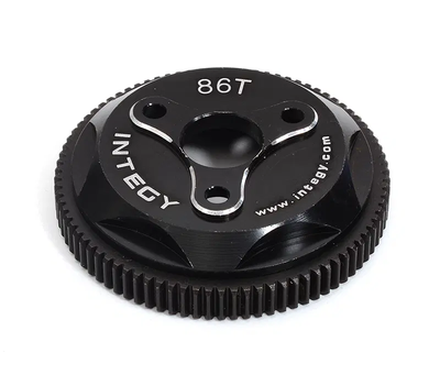 INTT8030BLACK 86T Metal Spur Gear 2WD