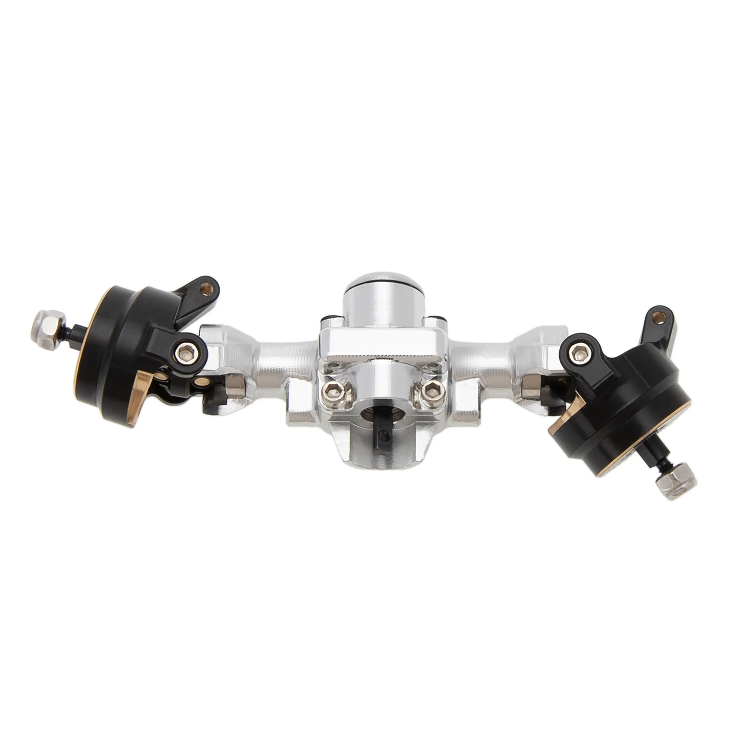 MEUS Racing +3mm Isokinetic SCX30 Axles with 3-Section CVD (Silver)
