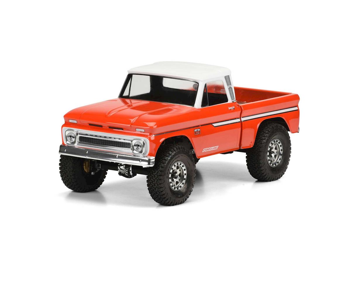 PRO348300 1966 Chevrolet C-10 12.3" Rock Crawler Body (Clear) Cab & Bed