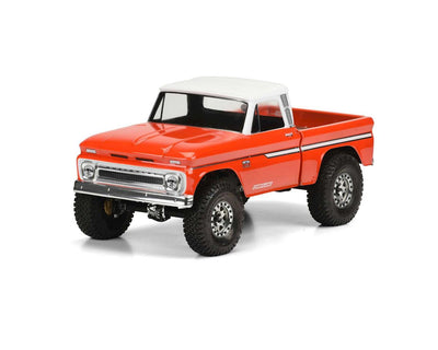 PRO348300 1966 Chevrolet C-10 12.3" Rock Crawler Body (Clear) Cab & Bed