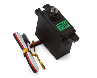 ECP-320T EcoPower WP320T Digital Waterproof Metal Gear Mini Servo (High Torque) w/Aluminum Clamping Horn for 1/16 Traxxas™ Vehicles