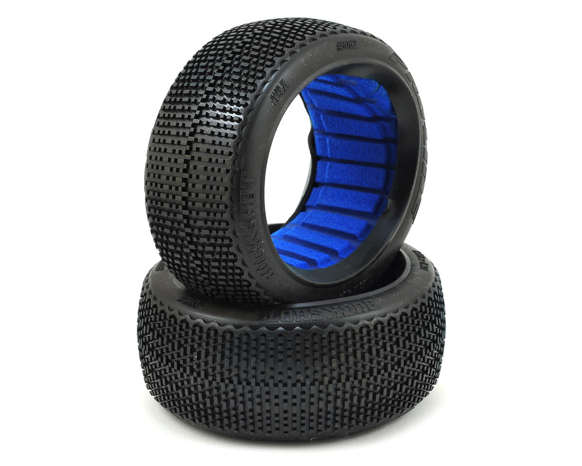 PRO906202 Buck Shot 1/8 Buggy Tires w/Closed Cell Inserts (2) (M3)