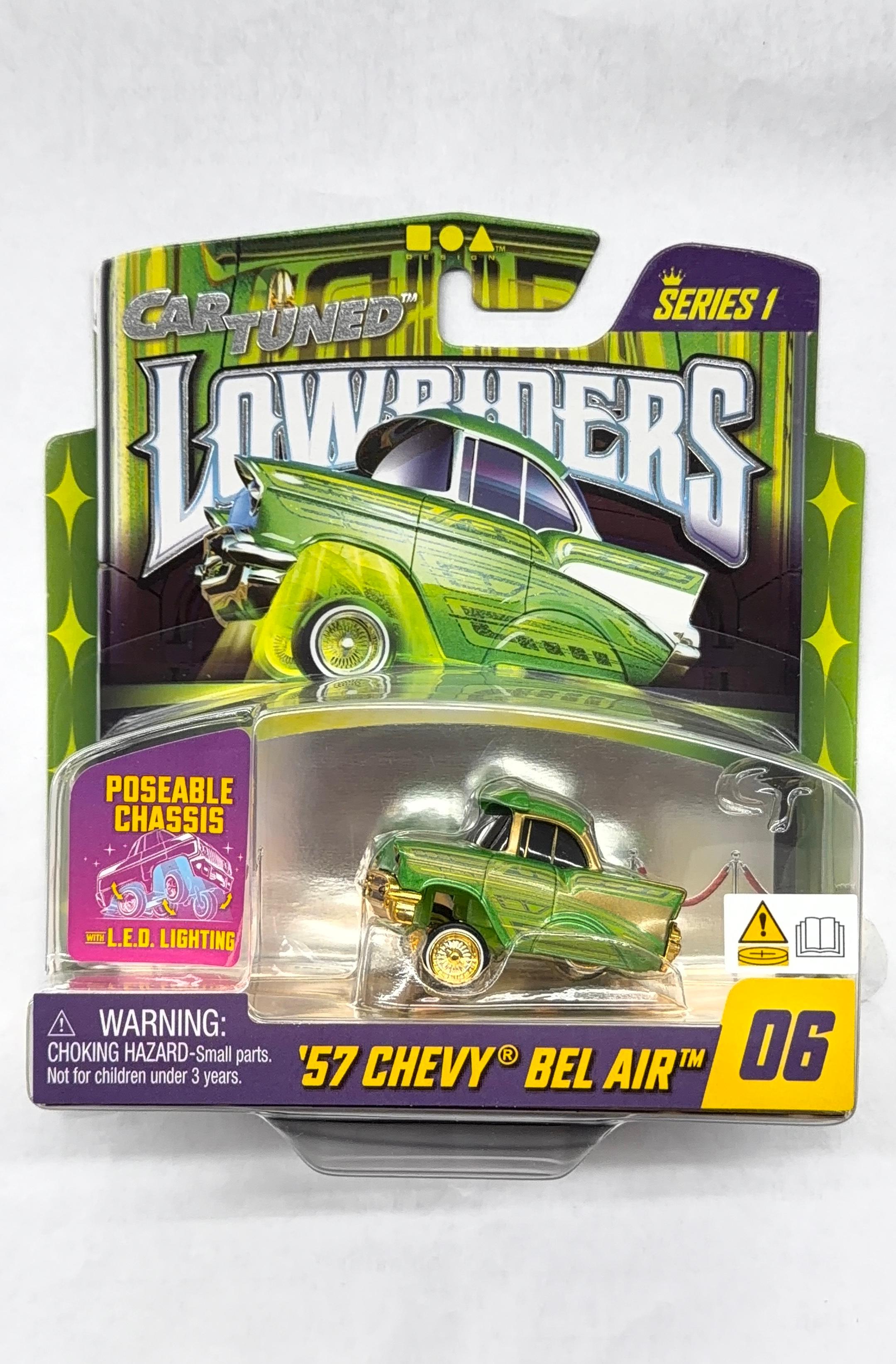 CarTuned 597346 1:64 Lowriders SHOW GLOW Series 1 Assortment of 8