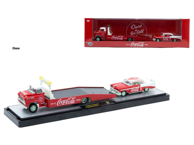 56000-S03 M2 Machines Auto Haulers 1958 Chevrolet Spartan LCF & Chevrolet Bel Air CHASE!!!