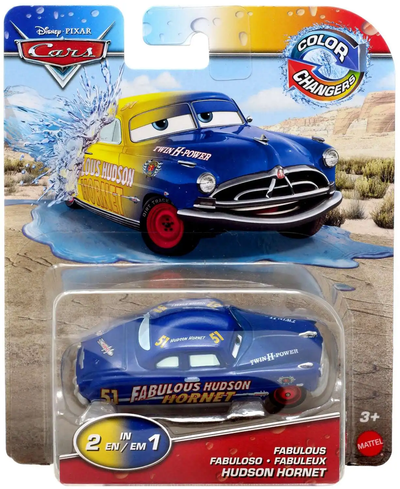 HWGNY94 Cars Color Changers Hudson Hornet