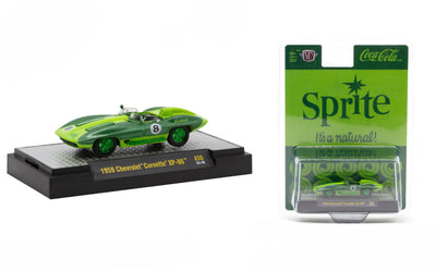 M2Machines 52500-A50 1:64th Scale Sprite 1959 Chevrolet Corvette XP-86 - CHASE!