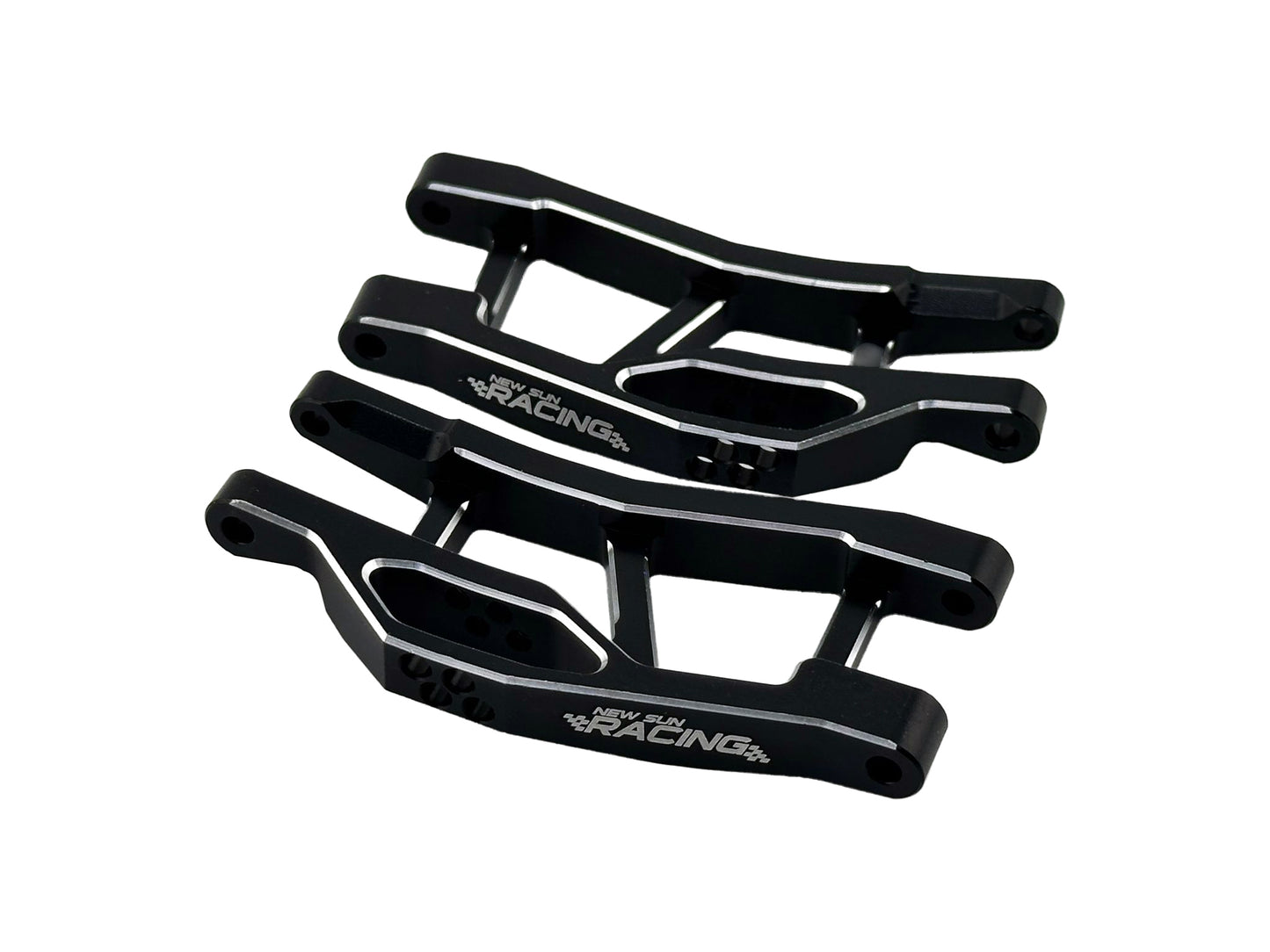NSRMINIM007BK Aluminum Front Lower Arm Set For Traxxas Mini Maxx-Black