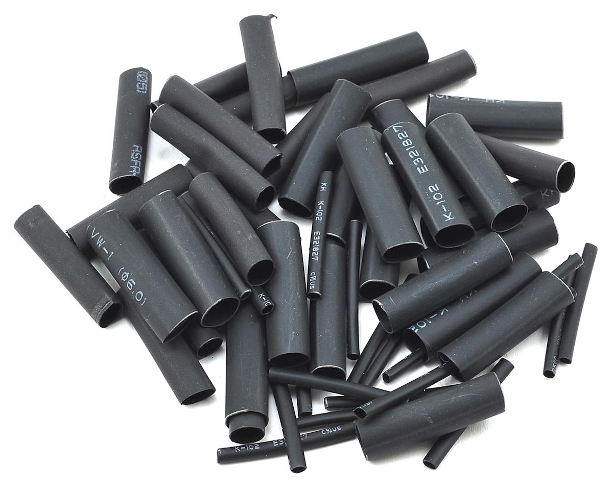 PTK5453 1.5, 5, 6 & 8mm Shrink Tubing Assortment Pack (Black) (20) (1" Length)
