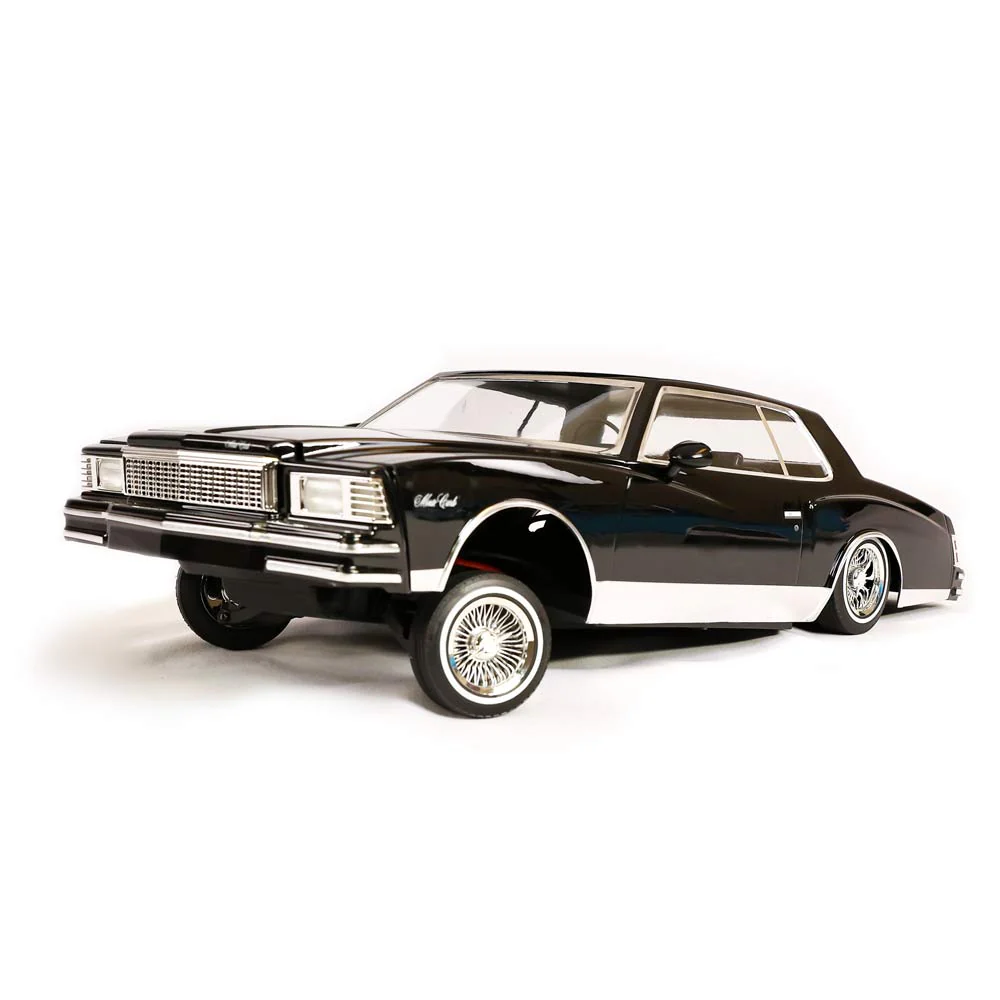 RER37998 Redcat 1979 Chevrolet Monte Carlo 1/10 RTR Lowrider-Black