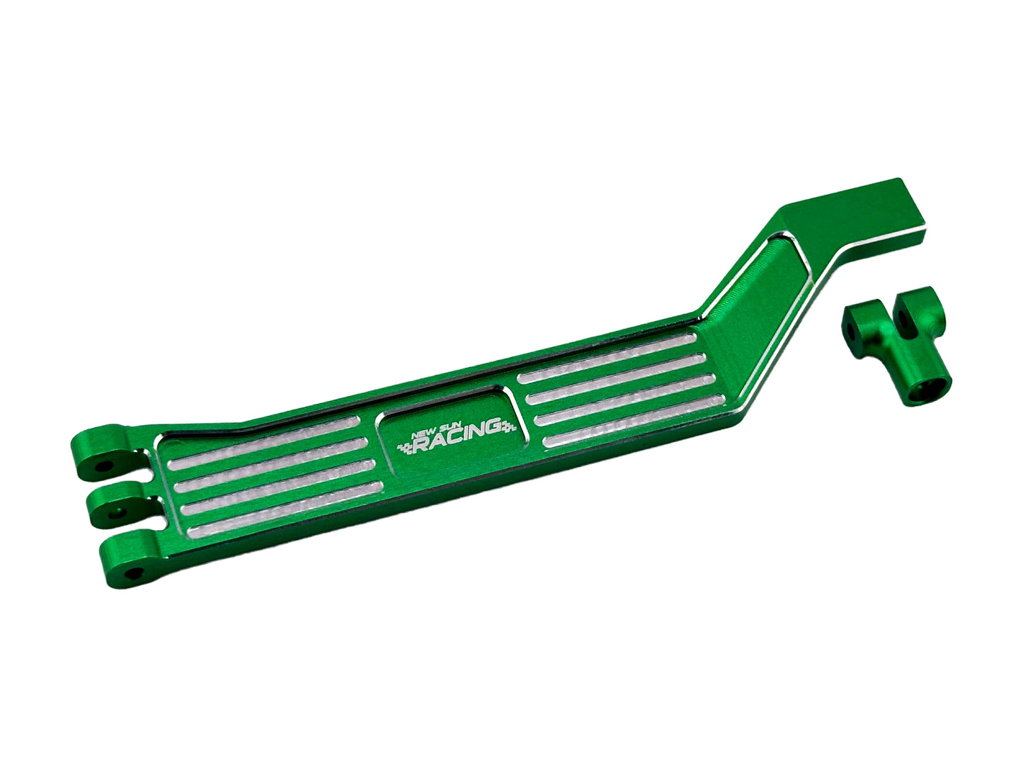 NSRMINIM005GR Aluminum Battery Hold Down For Traxxas Mini Maxx-Green