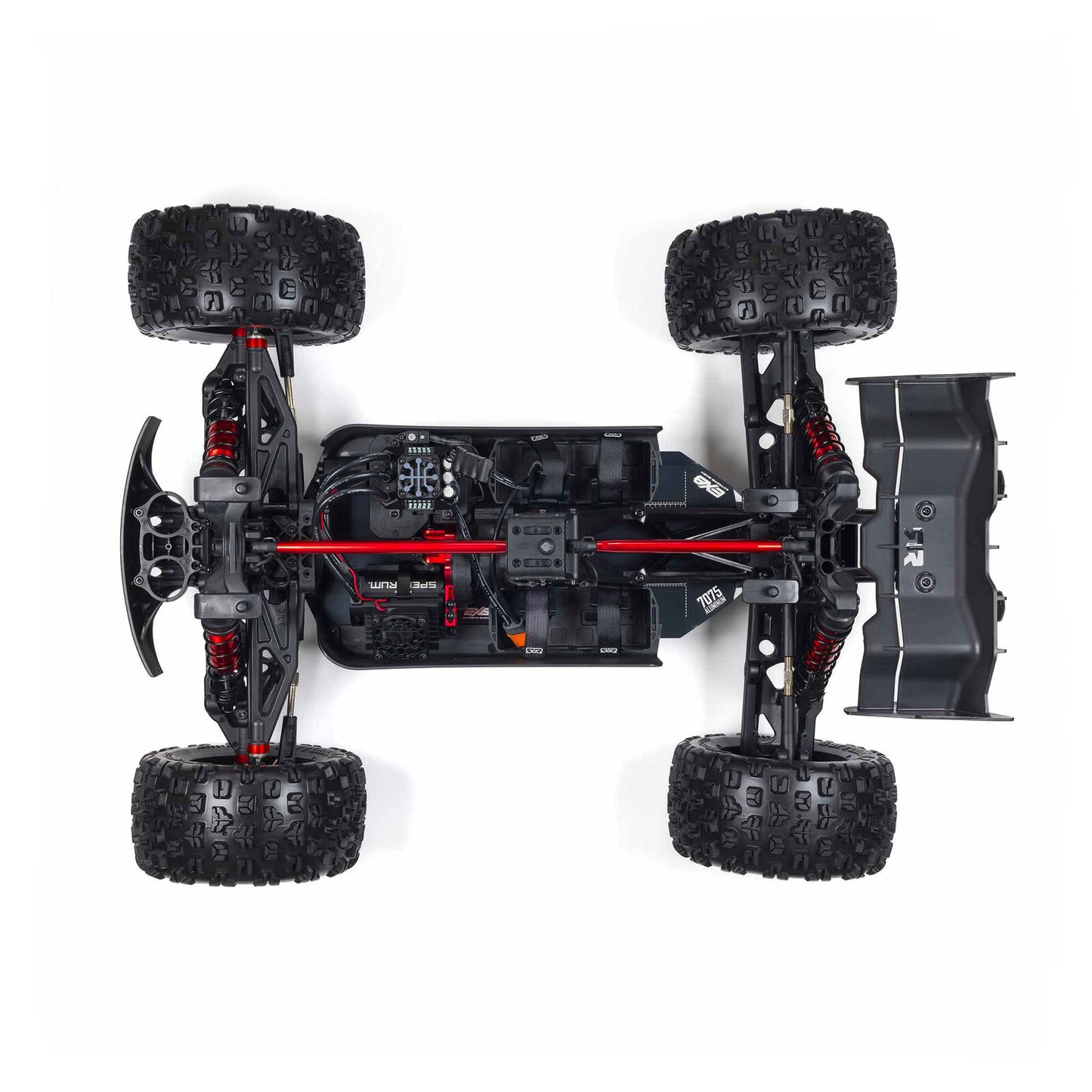 ARA5808V2T1 1/5 KRATON 8S EXB AVC 4X4 RTR Brushless Speed Truck, Black