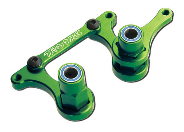 3743G Green Aluminum Steering Bellcrank
