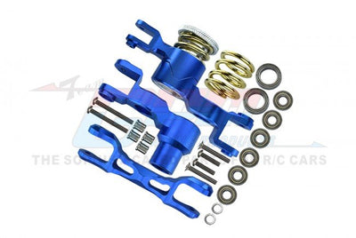 GPMTXM048N-B X-Maxx Aluminum Steering Assembly - Blue