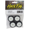 HFB06300W HackFab Losi Micro-B Foam Tires (4) (White)