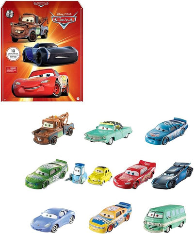 HWHBW15 Disney Pixar Cars Die-Cast Vehicle 10-Pack
