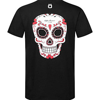 U600311443 Alfa Romeo Racing F1 Men's Limited Edition Mexico GP Skull T-Shirt -