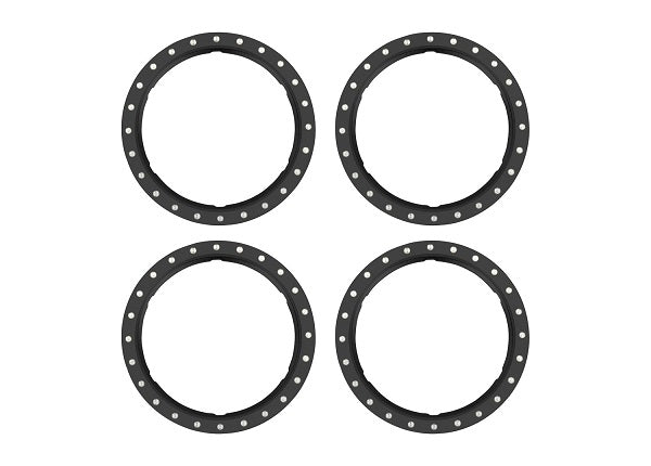 10276-BLK Beadlock Rings, Black (4)