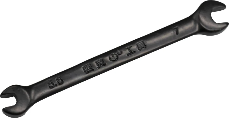 HRSDW55T70 - 15 Deg offset Open End Wrench 5.5MM 7MM