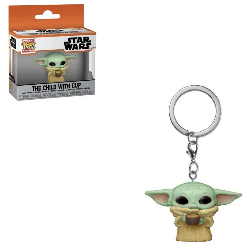 FU53044 Star Wars The Child with Cup Keychain