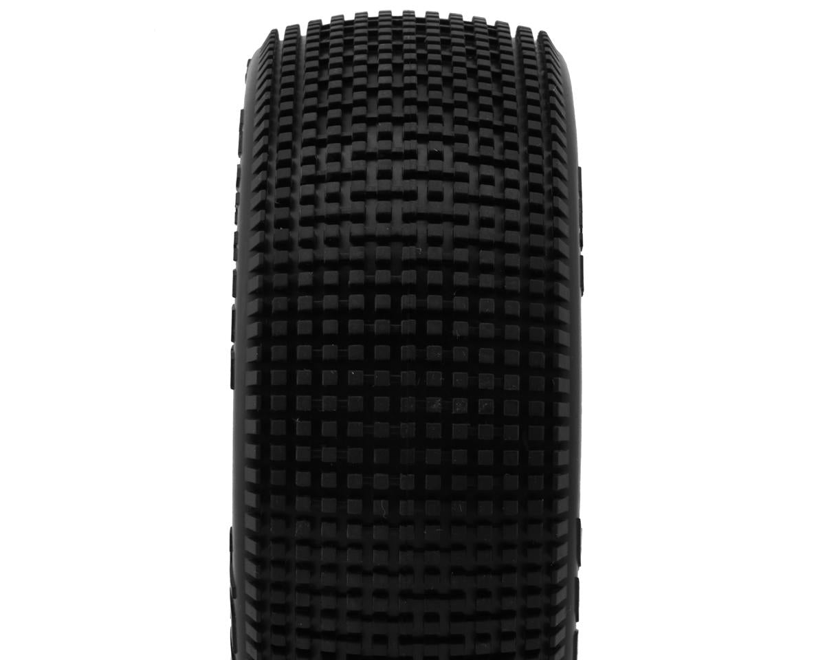 JCO3175-22 JConcepts Stalkers 1/8 Pre-Mounted Buggy Tire (2) (Yellow) (Green)