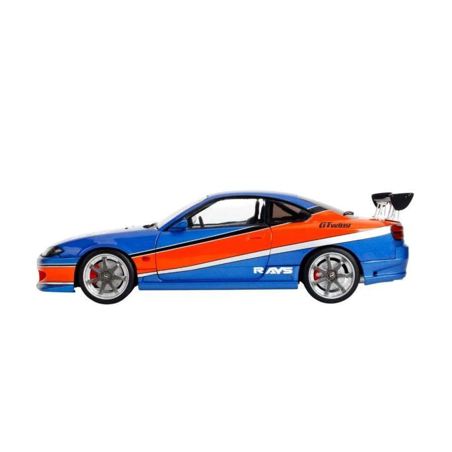 Jada 37772 1:18 Fast & Furious 2002 Nissan Silvia S15 Tokyo Drift – Blue