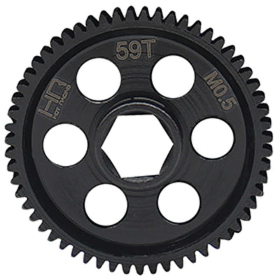 HRSGRM59M5 - CNC Steel Main Gear 0.5module 59 Tooth GROM