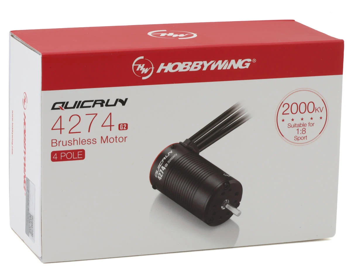 HWA30404700 QUICRUN 4274SL-G2 Sensorless Brushless Motor (2000kV)
