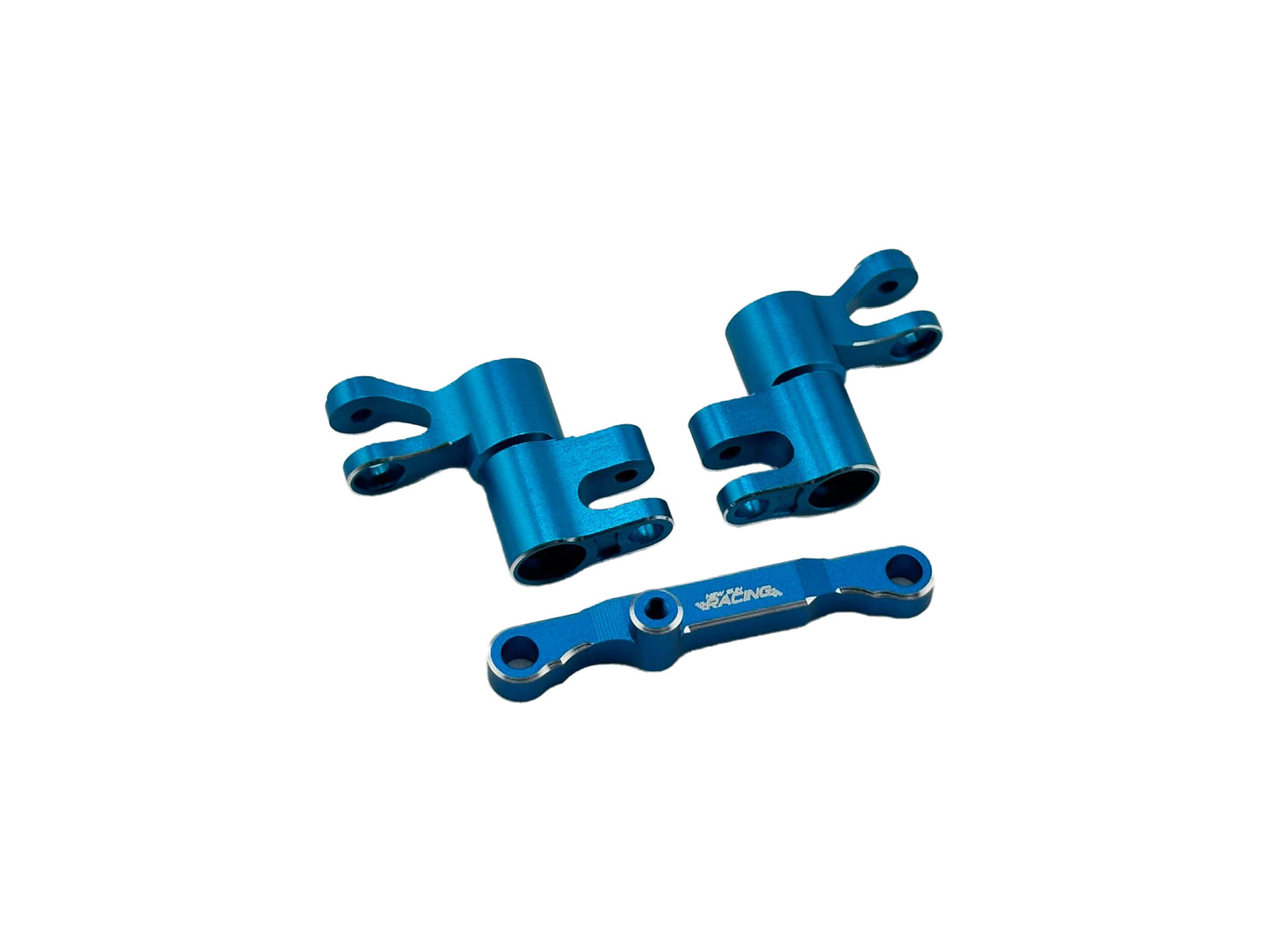 NSRMINIM002BL Aluminum Steering Set For Traxxas Mini Maxx-Blue