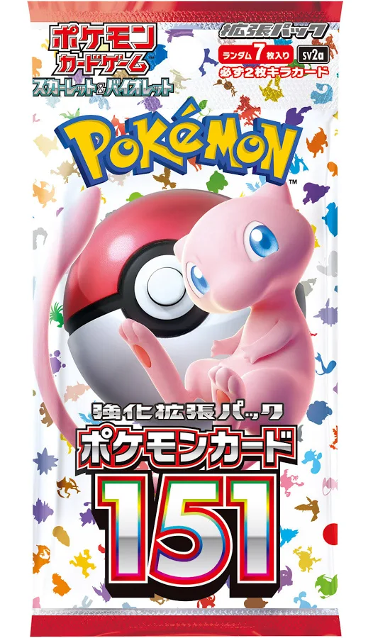 PKU346038 Pokemon Card 151 Boosters (SV2A) Japanese Language Release