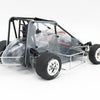 1RC1107 Racing Midget 4.0 1/18 Brushless RTR 2WD Oval Racer (Clear) w/2.4GHz Radio, Battery & Charger
