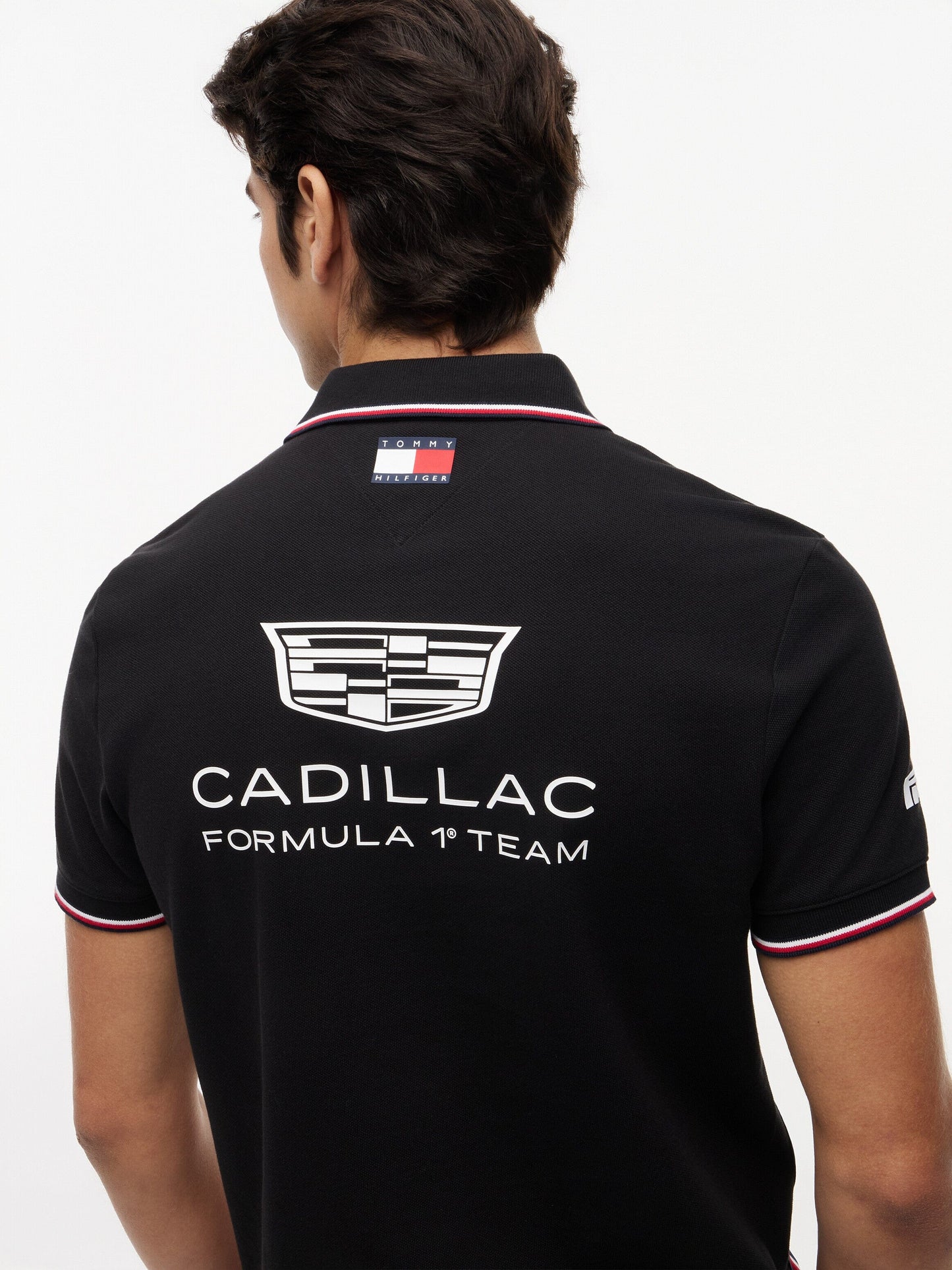 MN00072 Cadillac F1 Racing 2026 Team Polo Shirt - Black