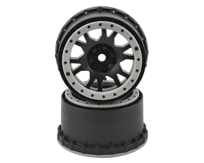 PRO276303 1/5 Impulse Pro-Loc Front/Rear 24mm X-MAXX Wheels (2) Black/Gray