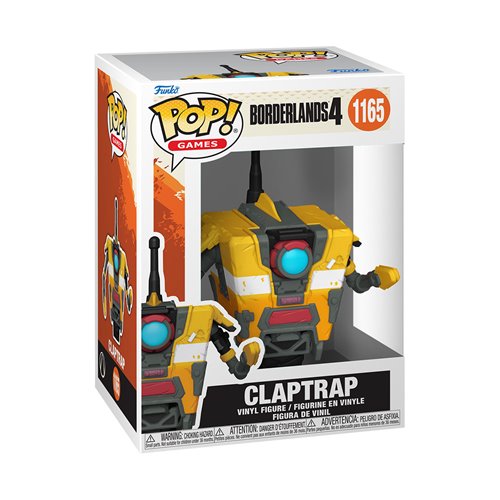 FU88277 Borderlands 4 Claptrap Funko Pop! #1165