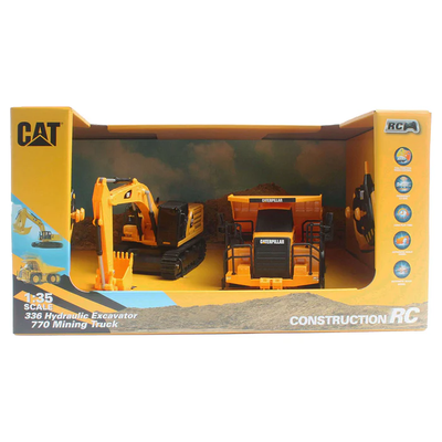 DCM25801 1:35 RC Cat 336 Hydraulic Excavator770 Mining Truck